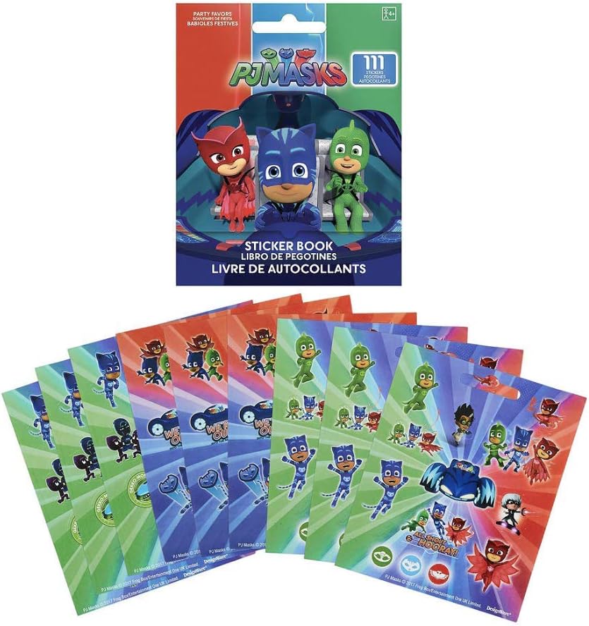 Amscan Marvel Spider-Man Sticker Booklet, Multicolor, 5" x 4"