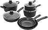 BALLARINI Avola 10-pc Aluminum Nonstick Pots and Pans Set, Dutch Oven, Made in Italy