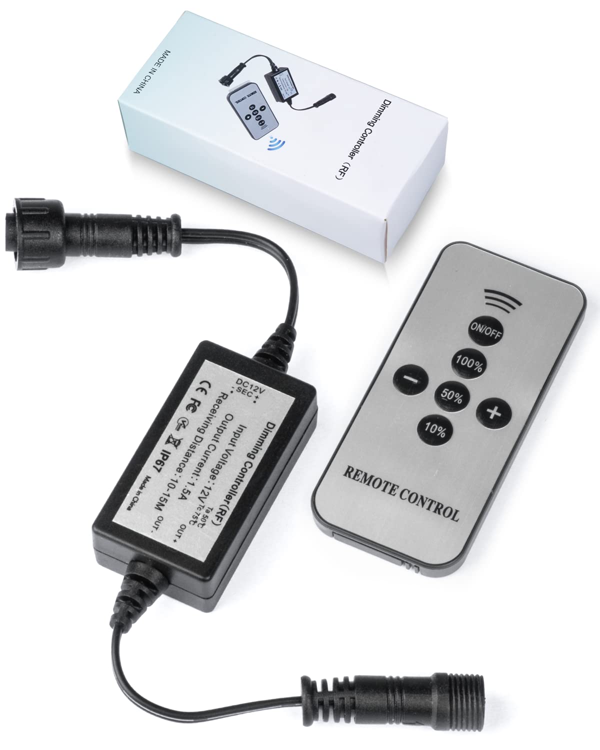 Hiboitec LED Deck Lights Dimmer with Wireless Remote