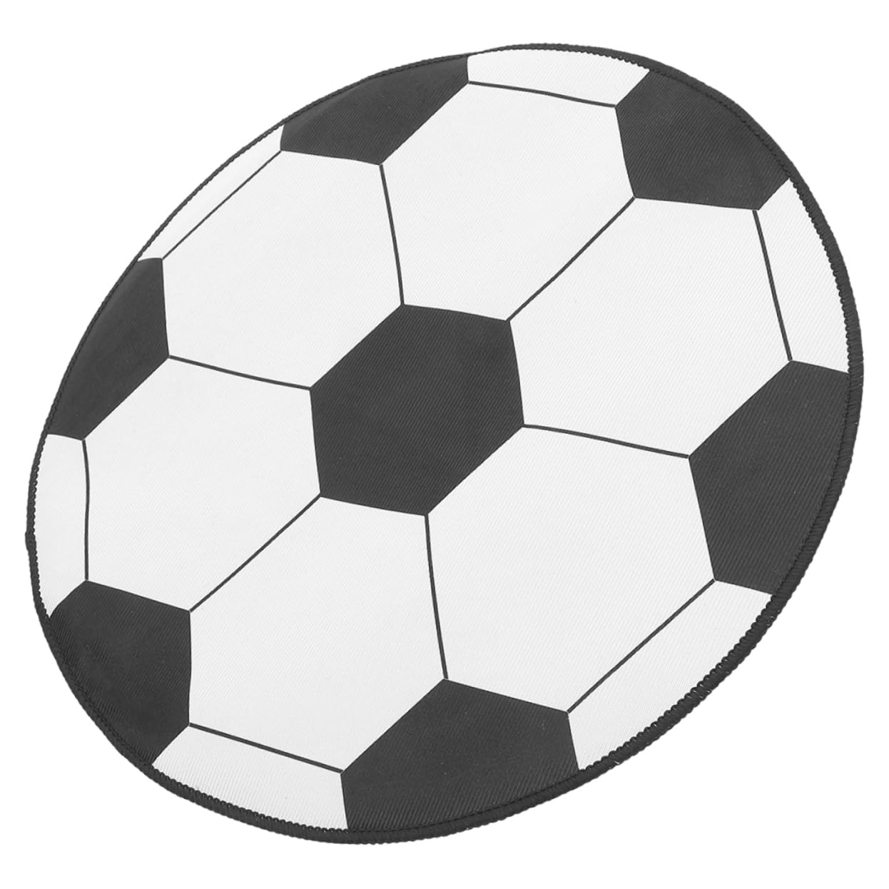 Tapis rond de football pour terrasse et entrée extérieure de maison