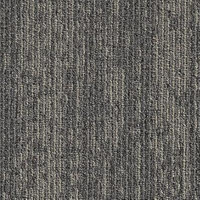 Mohawk Elite 24" x 24" Berber (Loop pile), 0.08" Pile Height, Carpet Tile, Nylon Fiber, Dappled Steel Color, (24 Tiles), (96 sqft/carton)