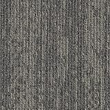 Mohawk Elite 24' x 24' Berber (Loop pile), 0.08' Pile Height, Carpet Tile, Nylon Fiber, Dappled Steel Color, (24 Tiles), (96 sqft/carton)