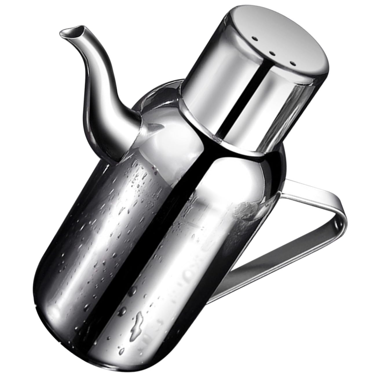 Aceitera de Acero Inoxidable 600ml Plata para Cocina