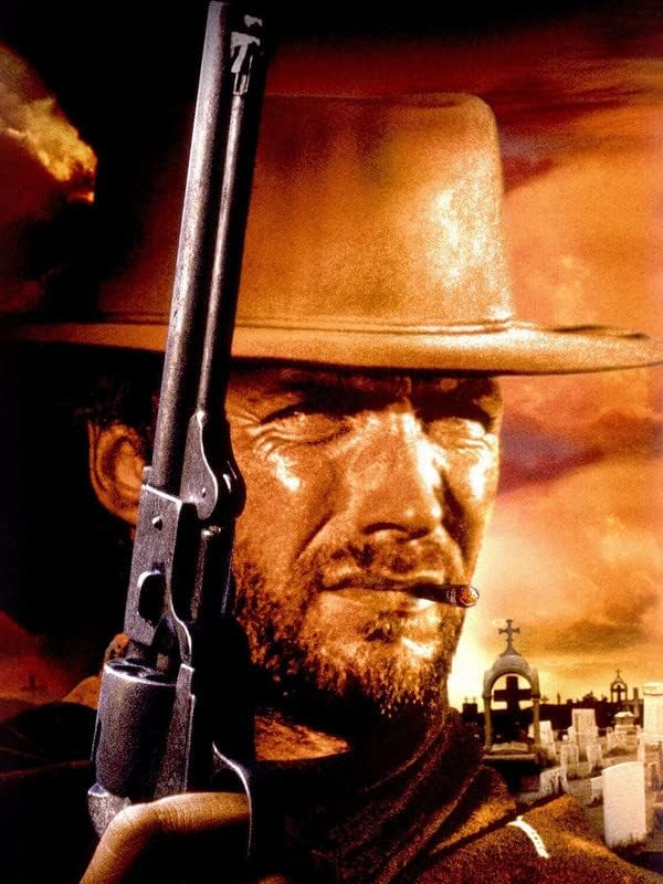 5D DIY Diamond Painting Clint Eastwood Diamond Rhinestone Embroidery Home Decor Gift,G,50x65cm