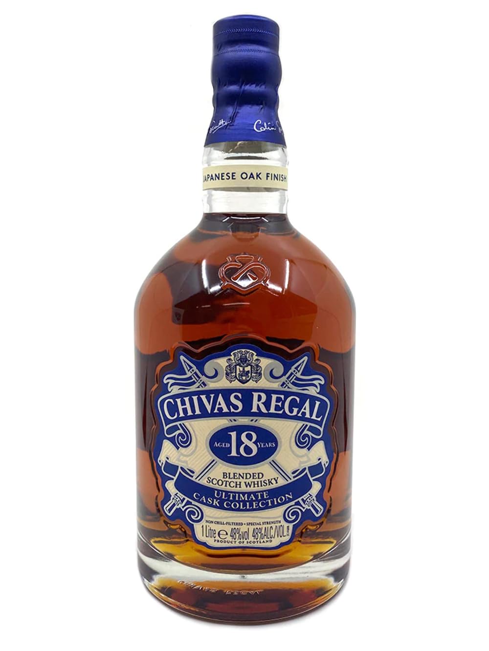 Chivas Regal 18 Year Old Blended Scotch Whisky - Japanese Oak