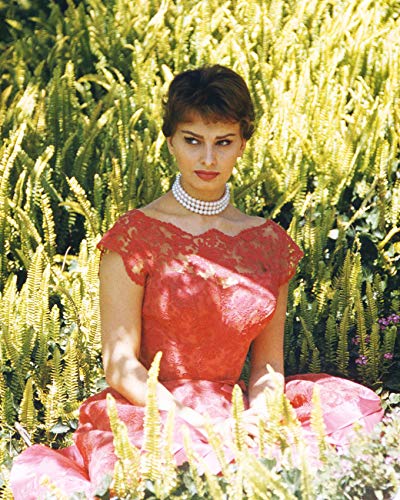 sophia loren red dress La Dolce Vita Sophia Loren Summer Dress