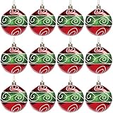 VIELSEITIGE VERWENDUNG: Unser Christbaumschmuck muss nicht zwingend nur für den Weihnachtsbaum verwendet werden! Sie können auch die Namen Ihrer Freunde und Familienmitglieder draufschreiben und sie beim Weihnachtsessen als Platzkarten verwenden. Dekorieren Sie ganz nach Ihrem persönlichen Geschmack!