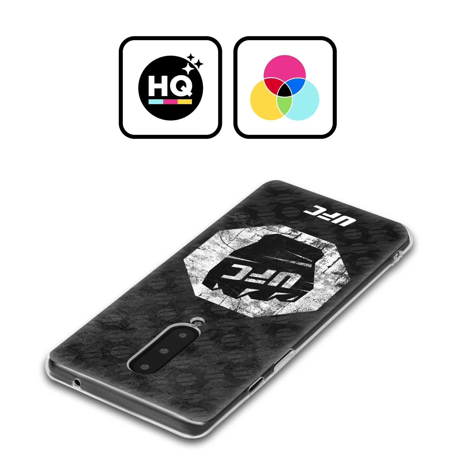 Head Case Designs Officially Licensed UFC Glove Icon Logo Soft Gel Case Compatible with Google Pixel 7