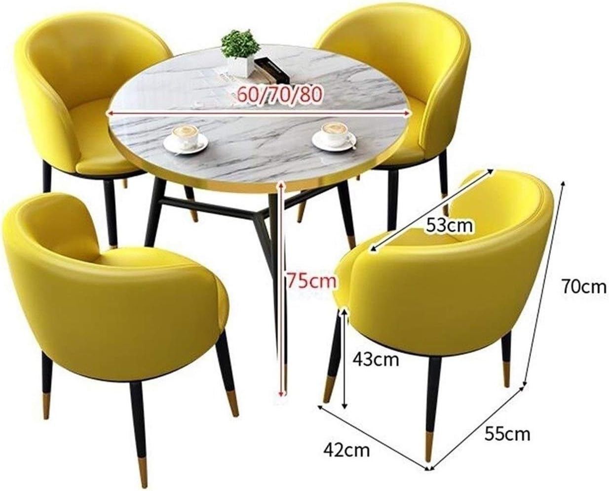 シンプルなオフィスレセプションルームテーブルと椅子セット家具