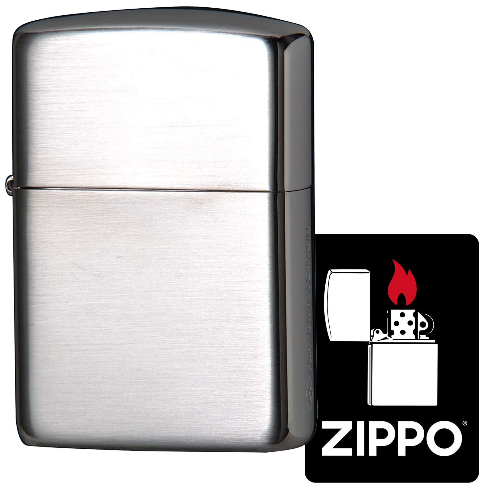 Amazon.co.jp: Zippo 162 PTS Platinum Plated Windproof Brass 