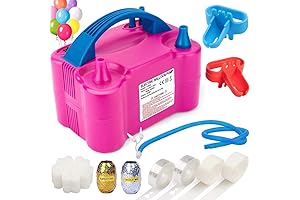 Balloon Pump, Portable Electric Air Pump Blower for Balloons