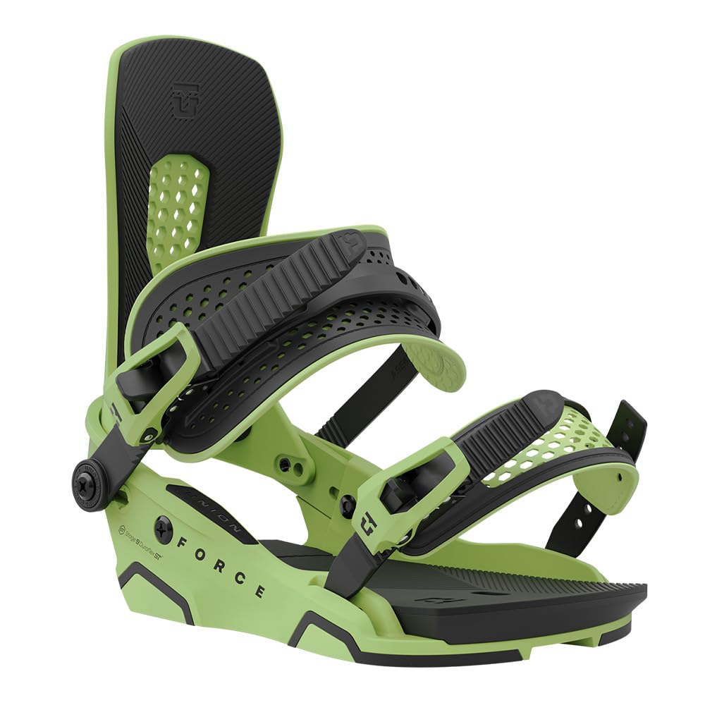 【美品】UNION BINDING TRILOGY GREEN Union Women's Trilogy Snowboard Bindings (Closeout) 2025 - green