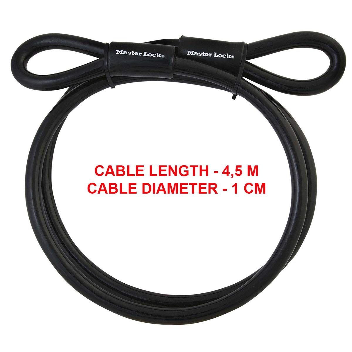 MASTER LOCK 72EURDPF KABEL 4,5M X 10MM