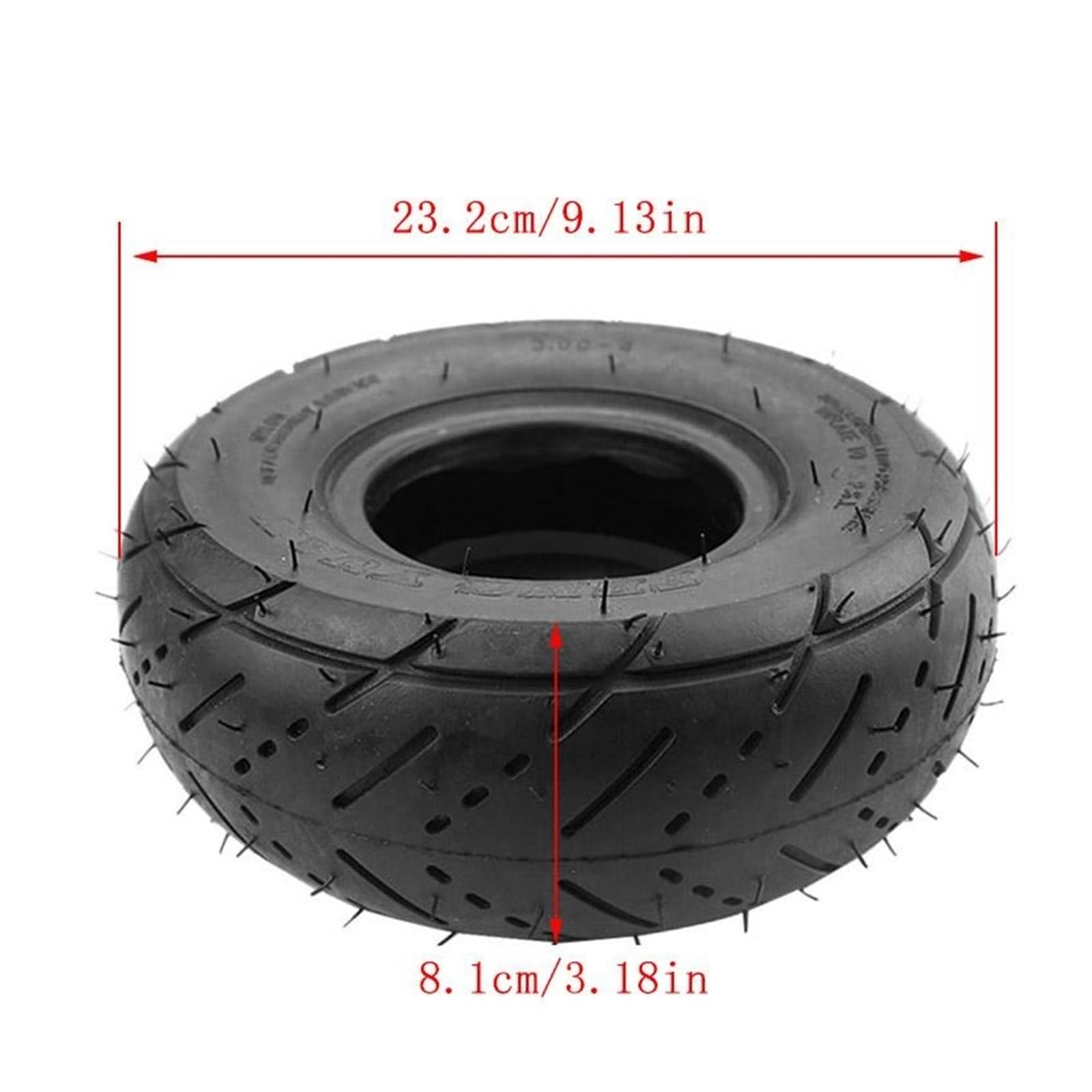 Do opon do skuterów elektrycznych, skuterów dla starszych osób, opon samochodowych Tiger 3.00-4 opony antypoślizgowe(Inner outer tire)