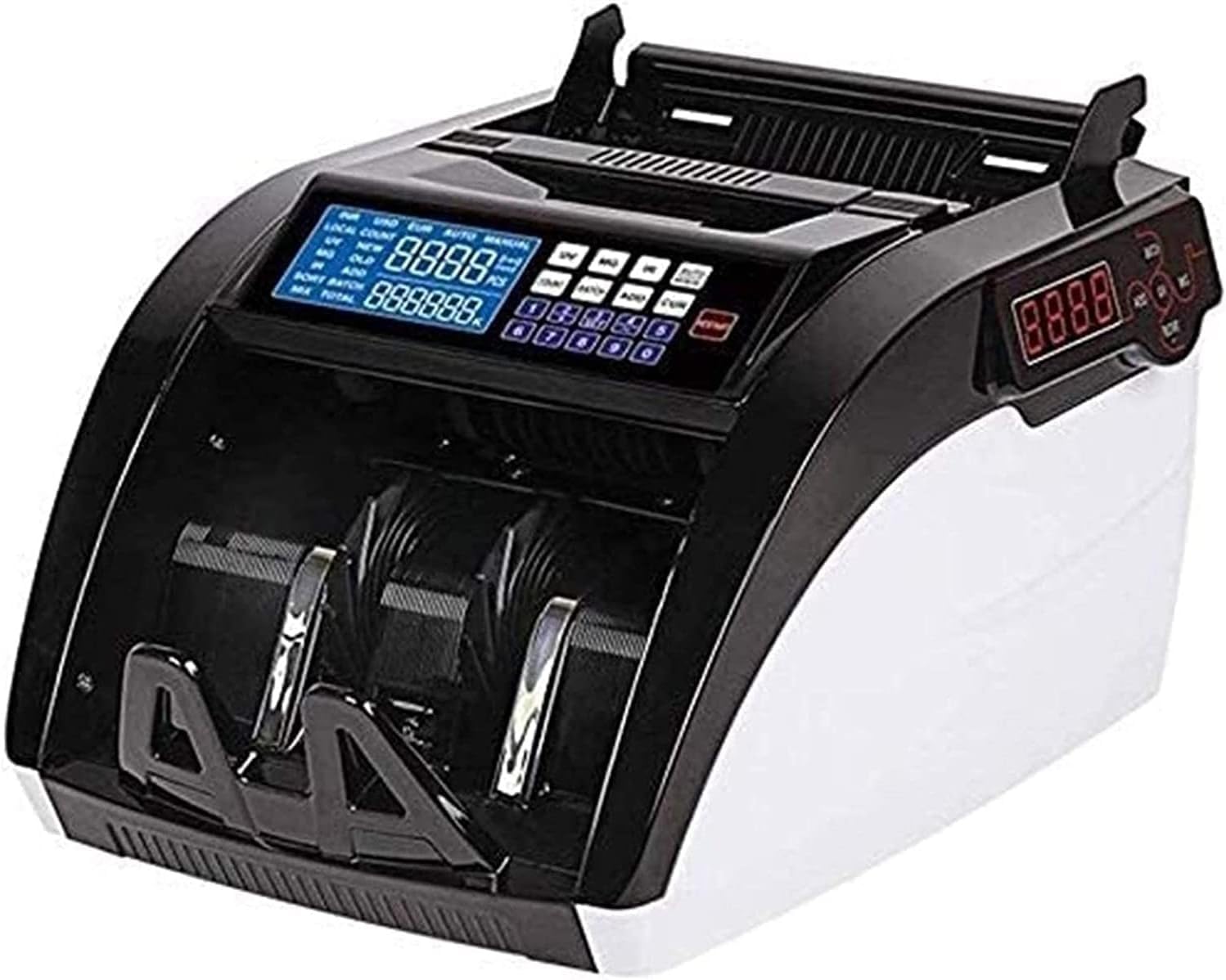 Money Counter Detection Professional Grade Money Counter with Bill  Detection like RMB Taiwan Dollar Hong Kong Dollar US Dollar Euro Japanese  Yen Etc : Amazon.fr: Office Products