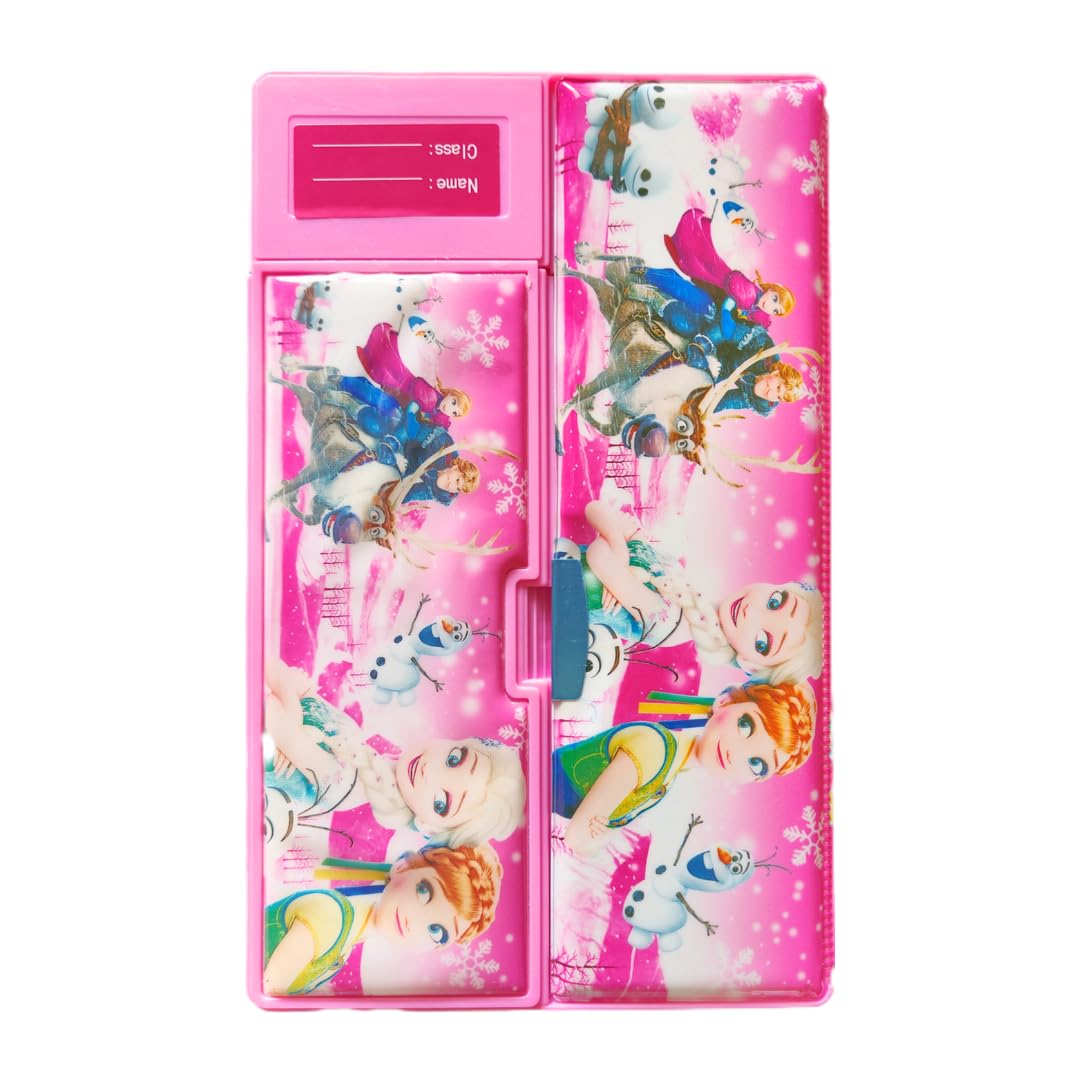Stylo Kreations Jumbo Pencil Box- Princess | Pencil Case with Sharpener for Kids Cute Themed Luxury Compass Stationary Organizer Box for Girls, Boys (B0D499W452) Amazon Price History, Amazon Price Tracker