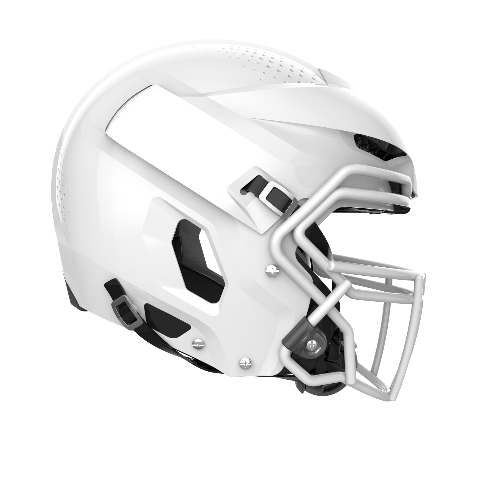 VICIS Capacete de futebol ZERO2 Trench SC-223-S acoplado, branco