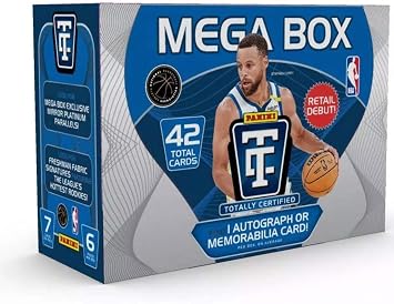 2024-25 Panini NBA Totally Certified Basketball Trading Card Target Exclusive Mega Box