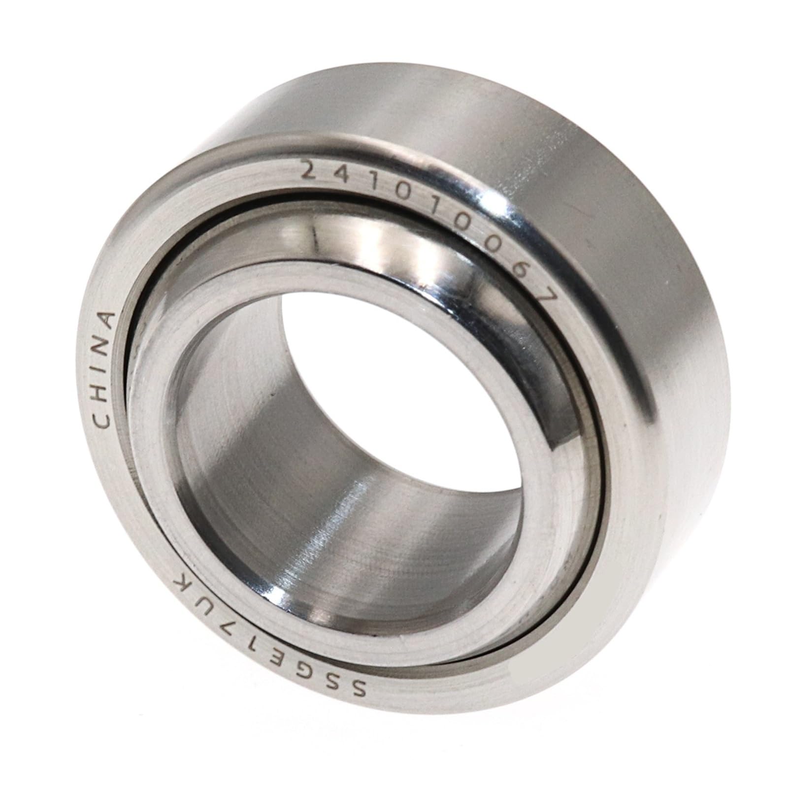 Roulement sphérique radial inox 17X30X14X10 bague articulation SSGE17UK