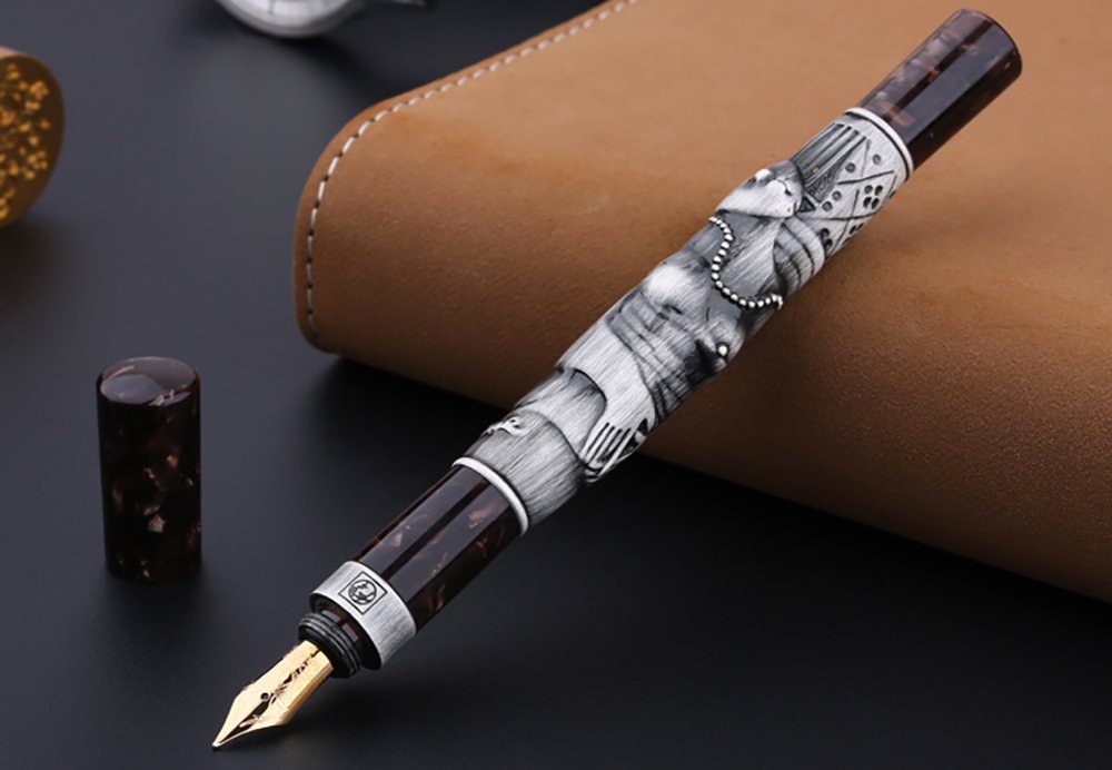 Amazon | erofa Picasso Dream 88 万年筆 14Kゴールド 細字ペン先