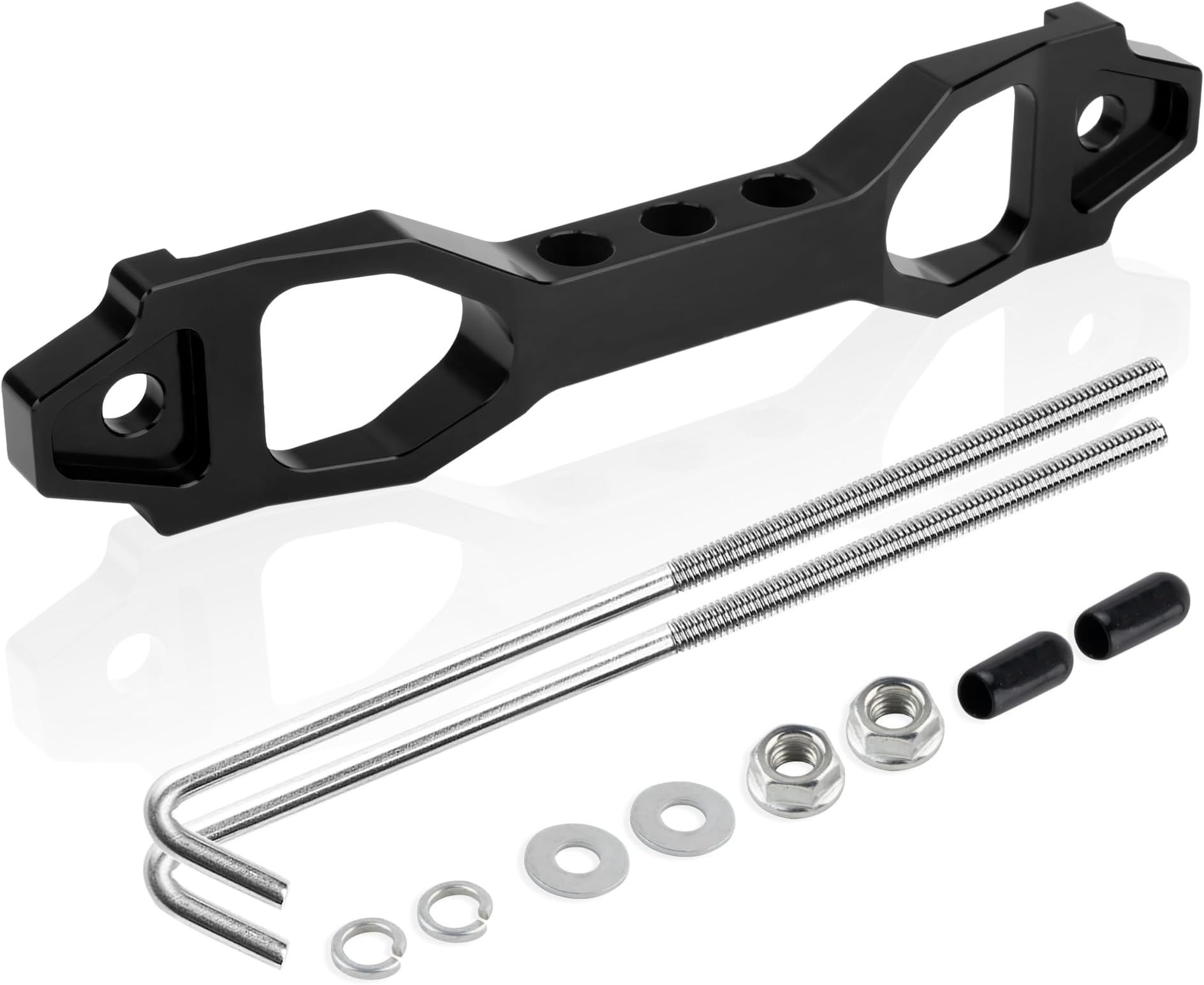 Kimiss Heavy Duty Aluminum Car Battery Tie Down Bracket Hold | Meses Sin Interés - Foto 9