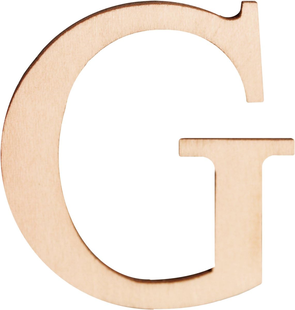 Walnut Hollow Wood Letters and Numbers, 1.5Inch, G, 2 Per Package