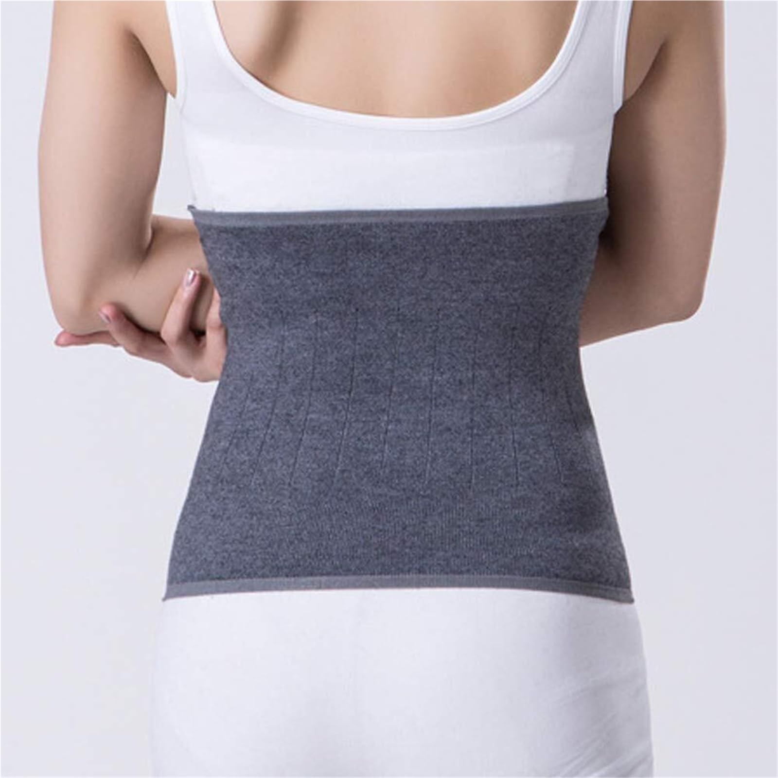 Ceinture Lombaire Réglables Ceinture de Taille Chaude for Hommes et Femmes, Ceinture Compression tricotée Respirante Travail Universel(G)
