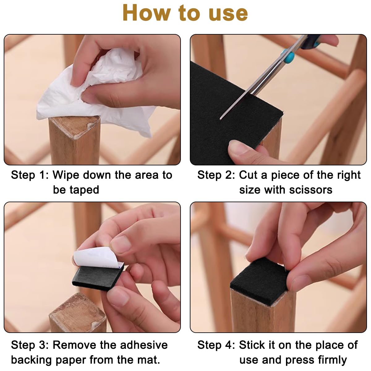 How to Use Furniture Pads for Effortless Floor Protection