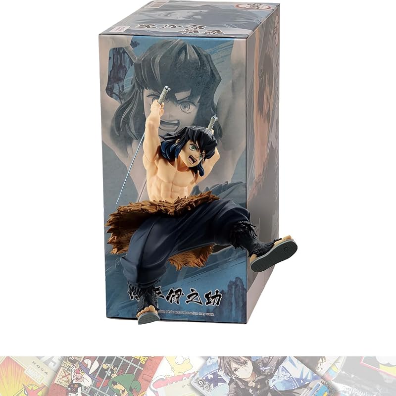 BANDAI SPIRITS Inosuk e Hashibir a: 13cm Vibration Stars Statue Figurine Bundled with 1 A.C.G. Compatible Theme Trading Card (89550)