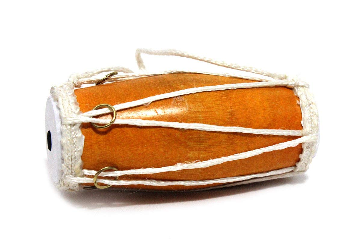 Handicraft Miniature Dholak Table Top, Musical Instrument Miniature, Home decoration, Best Gifting Made By Awarded Indian Artisan