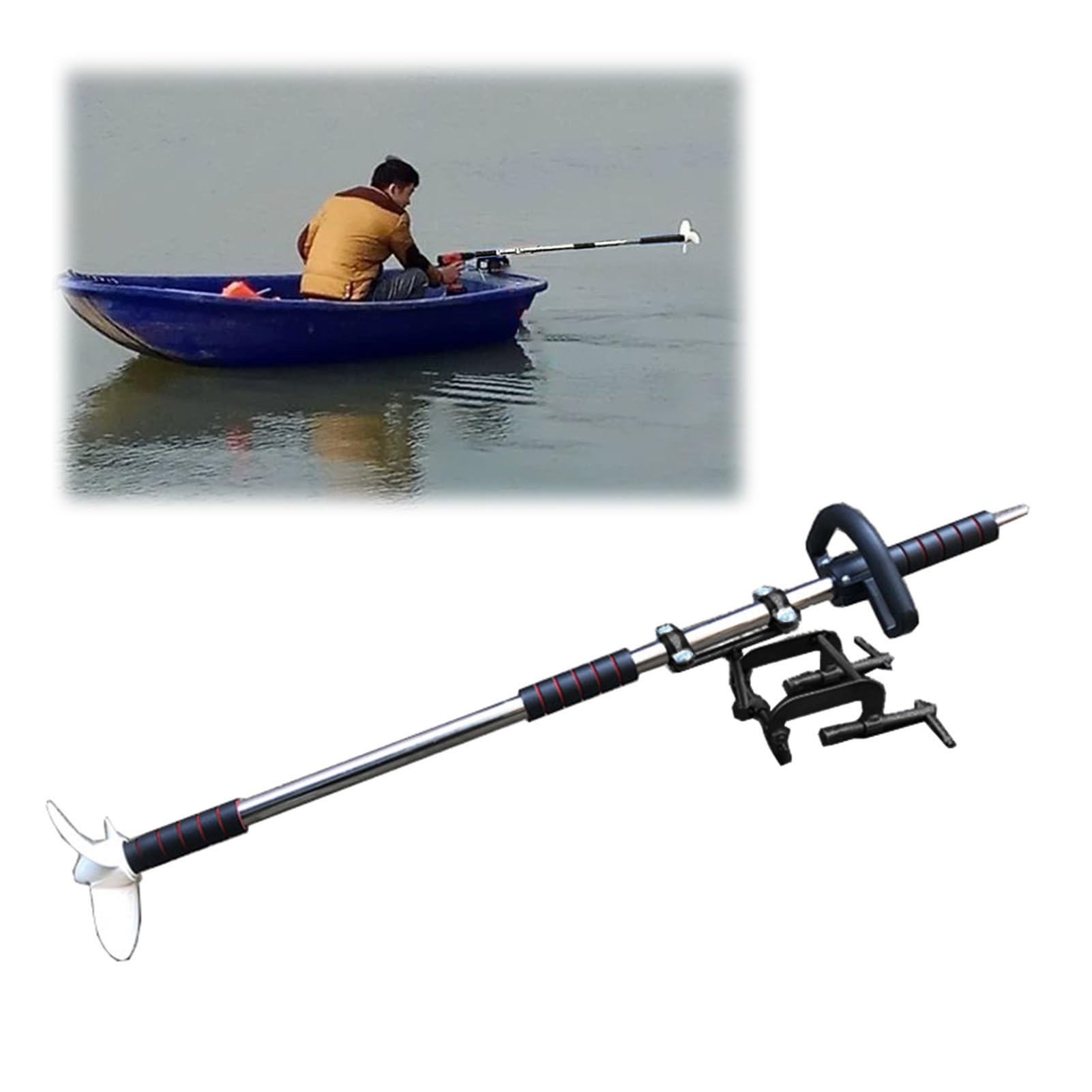 Moteur de pêche à la traîne pour canoë-kayak et petite embarcation