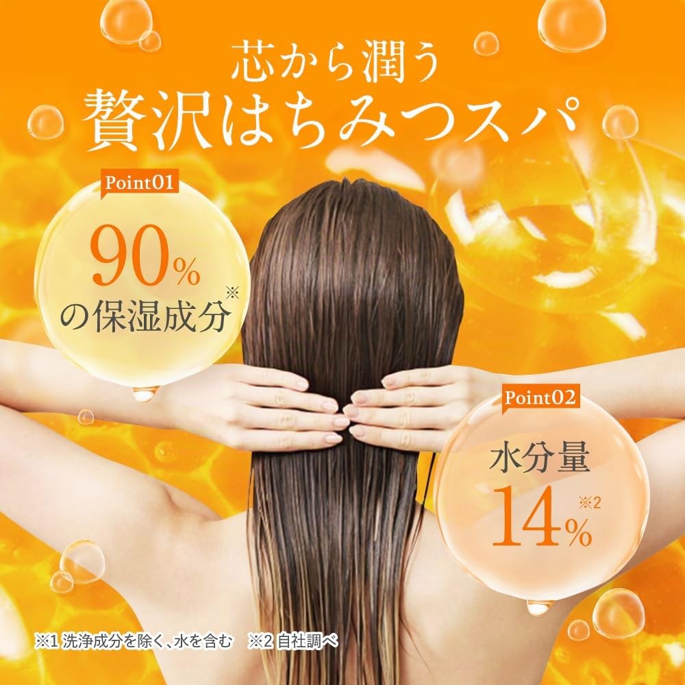 &Honey Milky Precious EX Repair Hair Shampooing Pump 500 ml Step1.0 – Apple Sweet Honey