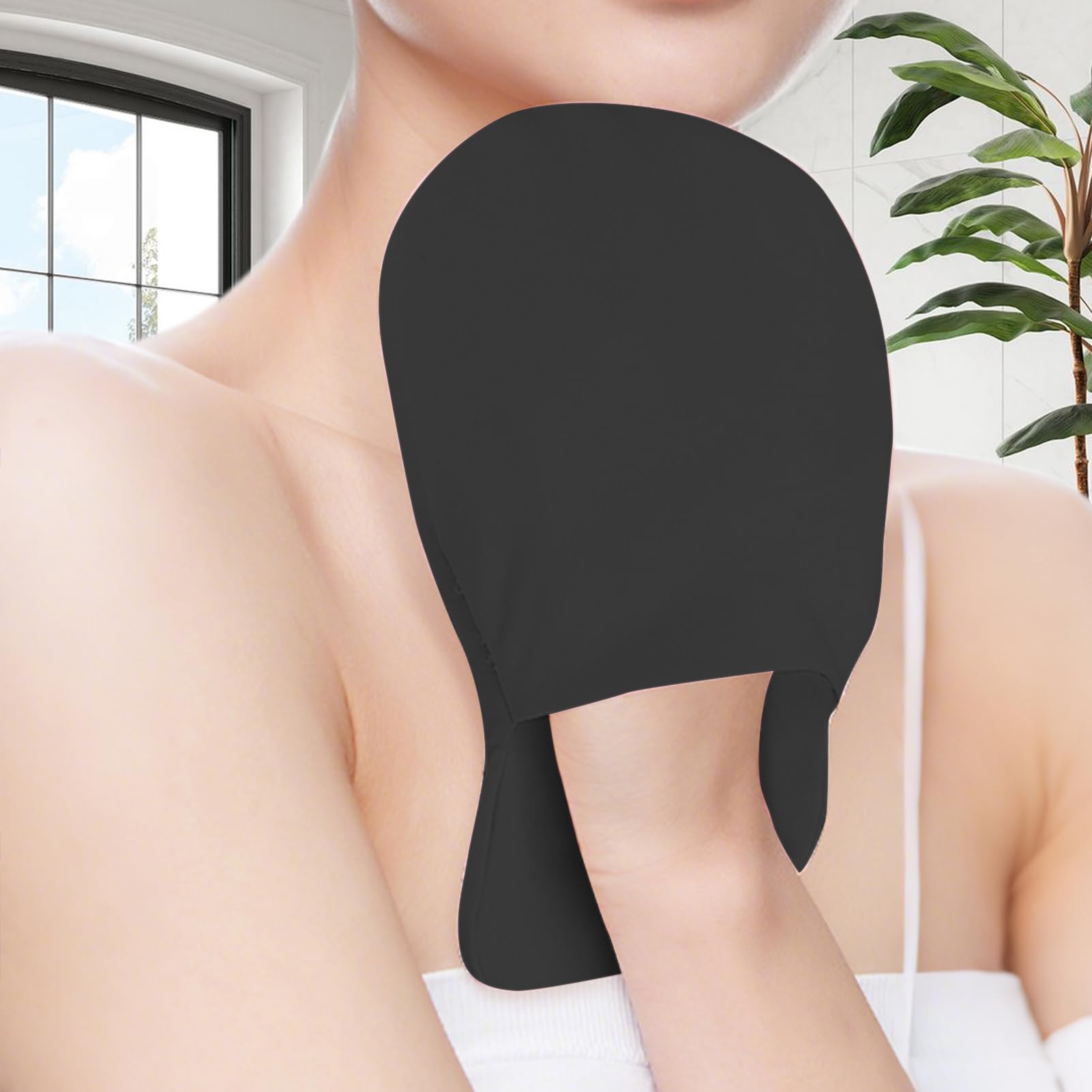 Compresa Fría Para Cuello - Compresa para el Vientre Reutilizable | Compresa De Gel Fría Y Caliente Multiusos Portátil En Forma De Guante Para Cuello Rostro Y Hombros
