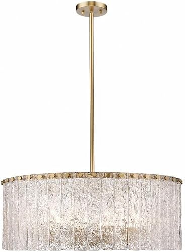 Miniatura 3 de Z-Lite 1943P26-MB Glacier - Colgante de 10 luces en estilo contemporáneo-11 pulgadas de alto y 26.75 pulgadas de ancho, color acabado negro mate