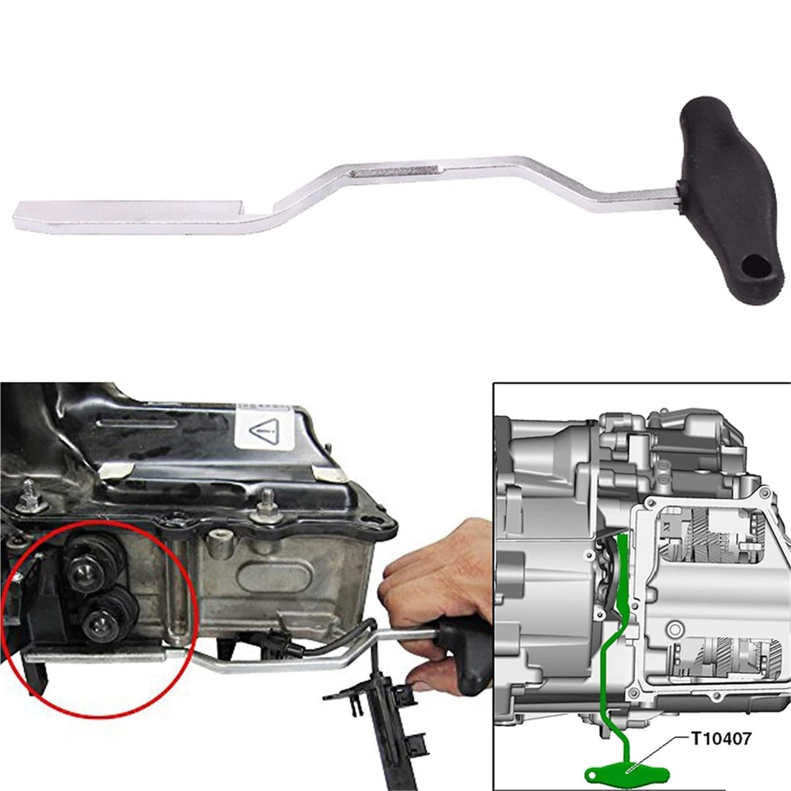 Kit centraggio Frizione Strumento Calibrazione Frizione Auto Dispositivo Rimozione Installazione 7 velocità Kit Doppia Trasmissione Sostituzione Cuscinetto Mano T10373 T10376 T10323
