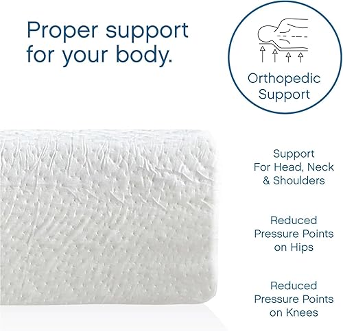 Miniatura 44 de Cool Gel - Colchón de espuma viscoelástica de 8 pulgadas tamaño California King de firmeza media, colchón de espuma viscoelástica tamaño King