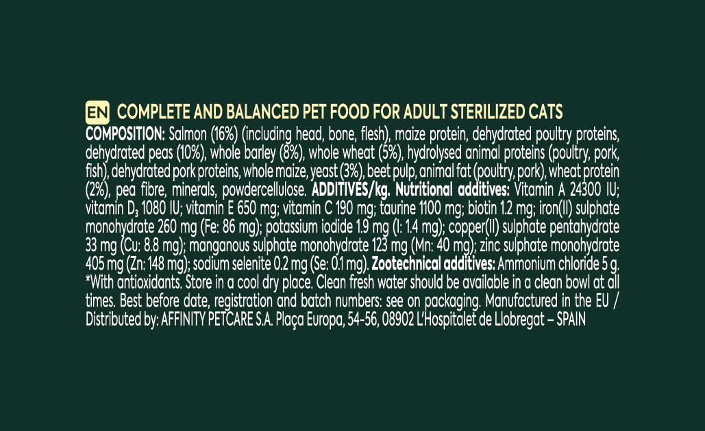 Ultima Pro + Pienso para Gatos con Salmón - 1,1kg