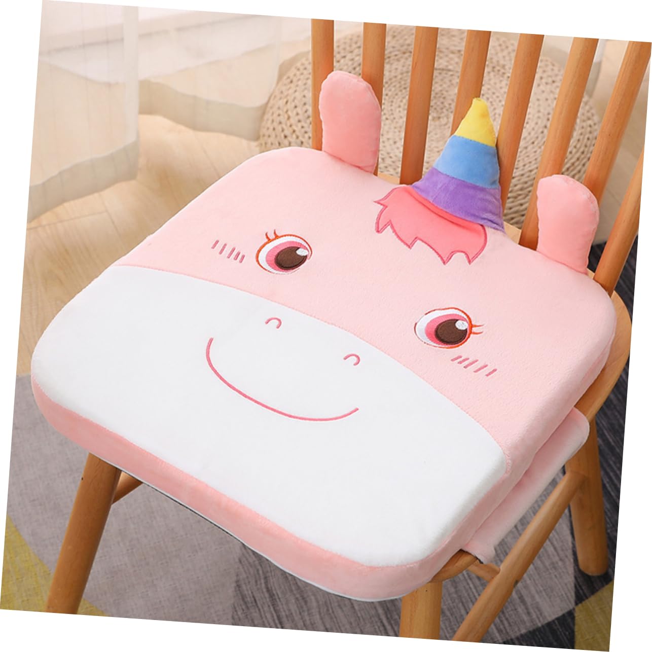 TOPBATHY Seggiolino Rialzato Per Sedia Da Pranzo Seggiolino Rialzato Per Uso Domestico Cuscino Per Aumentare Altezza Della Sedia Adatto Per Mangiare Disegnare Scrivere o Giocare