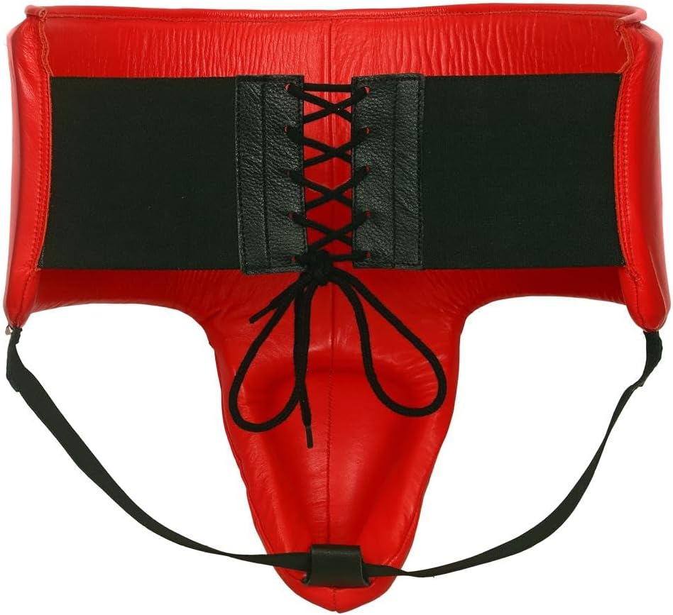 CASANOVA Boxing® Groin Kidney Foul Protector Cup Gaurd - Boxing, Martial Arts, MMA, Kickboxing, Muay Thai, Contact Sport, Sparring, Heavy Bag Training - Red