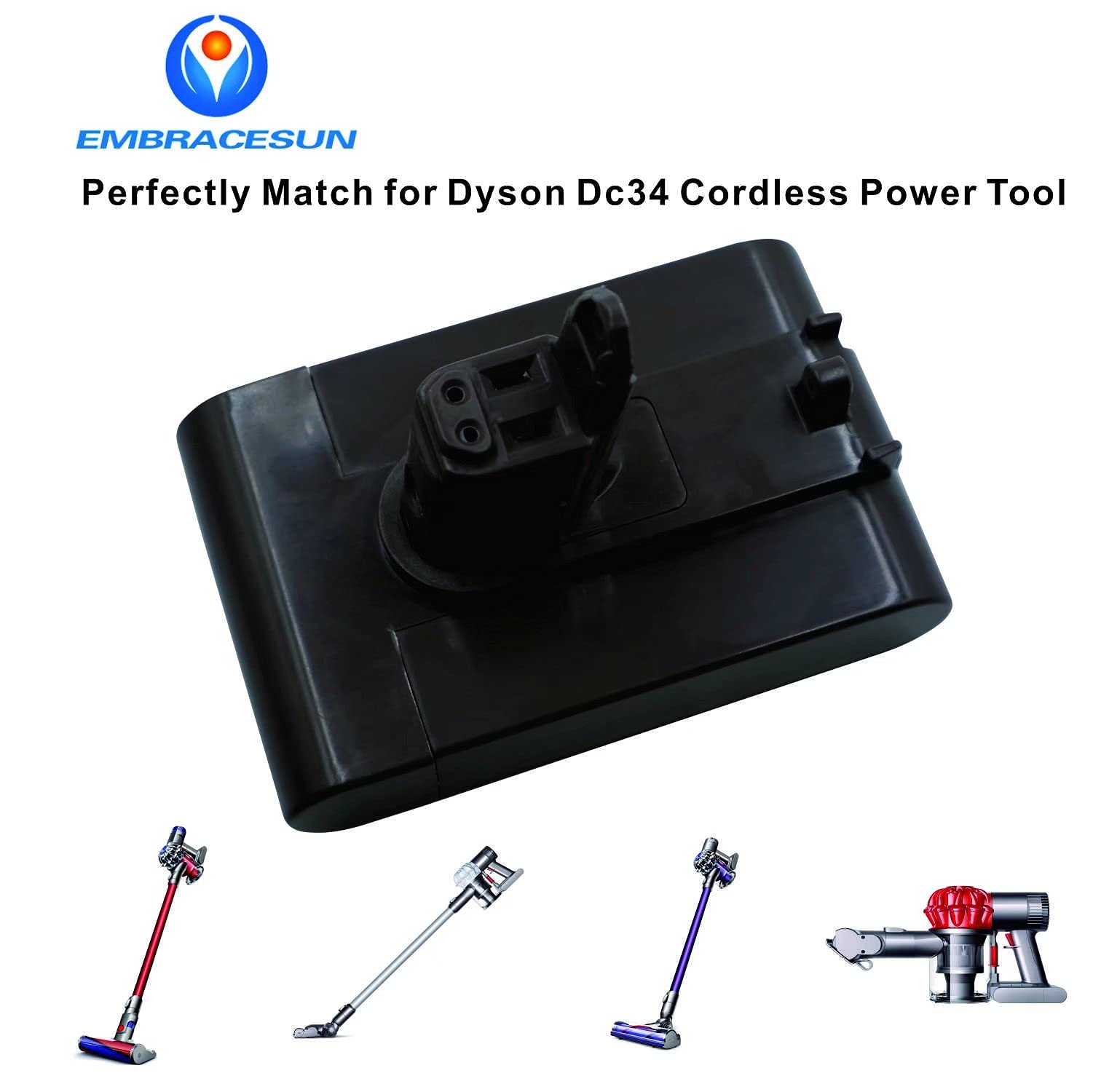 3000mAH 18650 Banco de batería de energía DC34 batería de Iones de Litio 21,6 V de Repuesto para batería Dysn de 21,6 V 965557-06 DC31 DC34 DC35