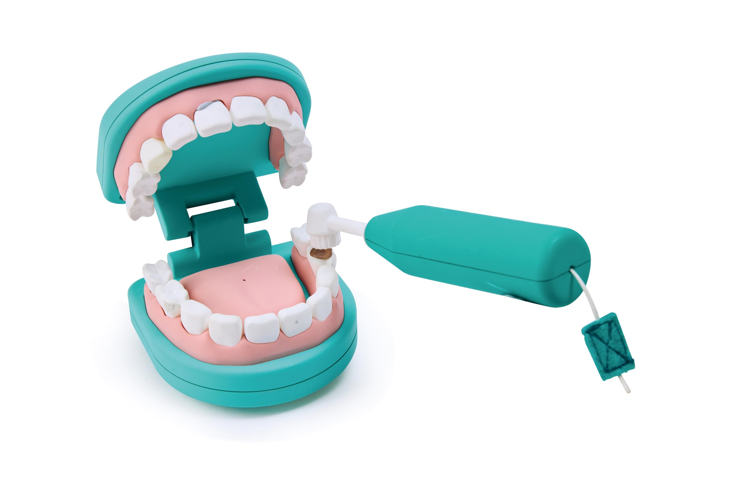 Hape Super Smile Dental Clinic Set, Turquoise, child-size - Image 4
