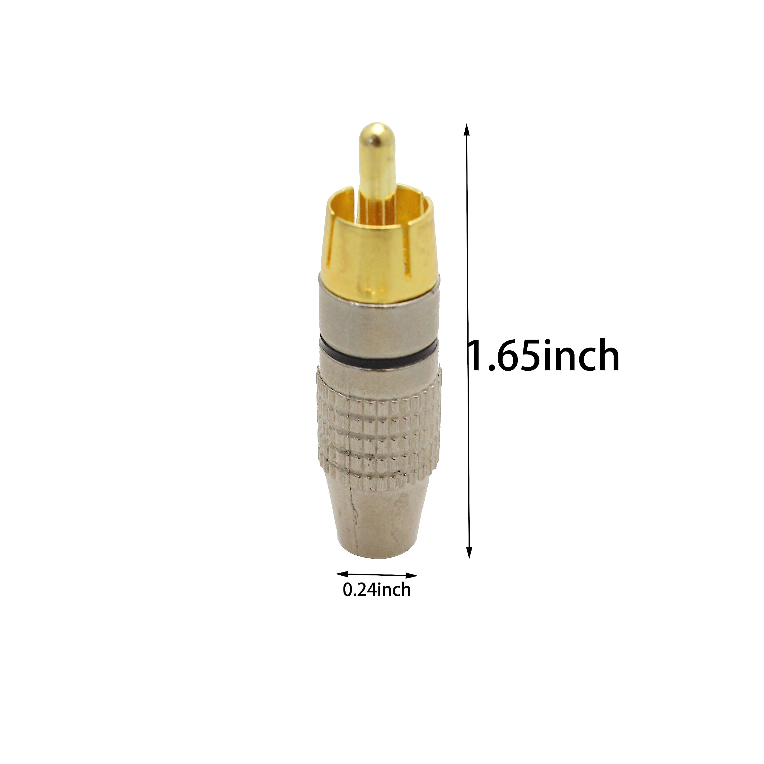 Amazon | TAODAN RCAオス ソルジャーレス 同軸オーディオビデオ