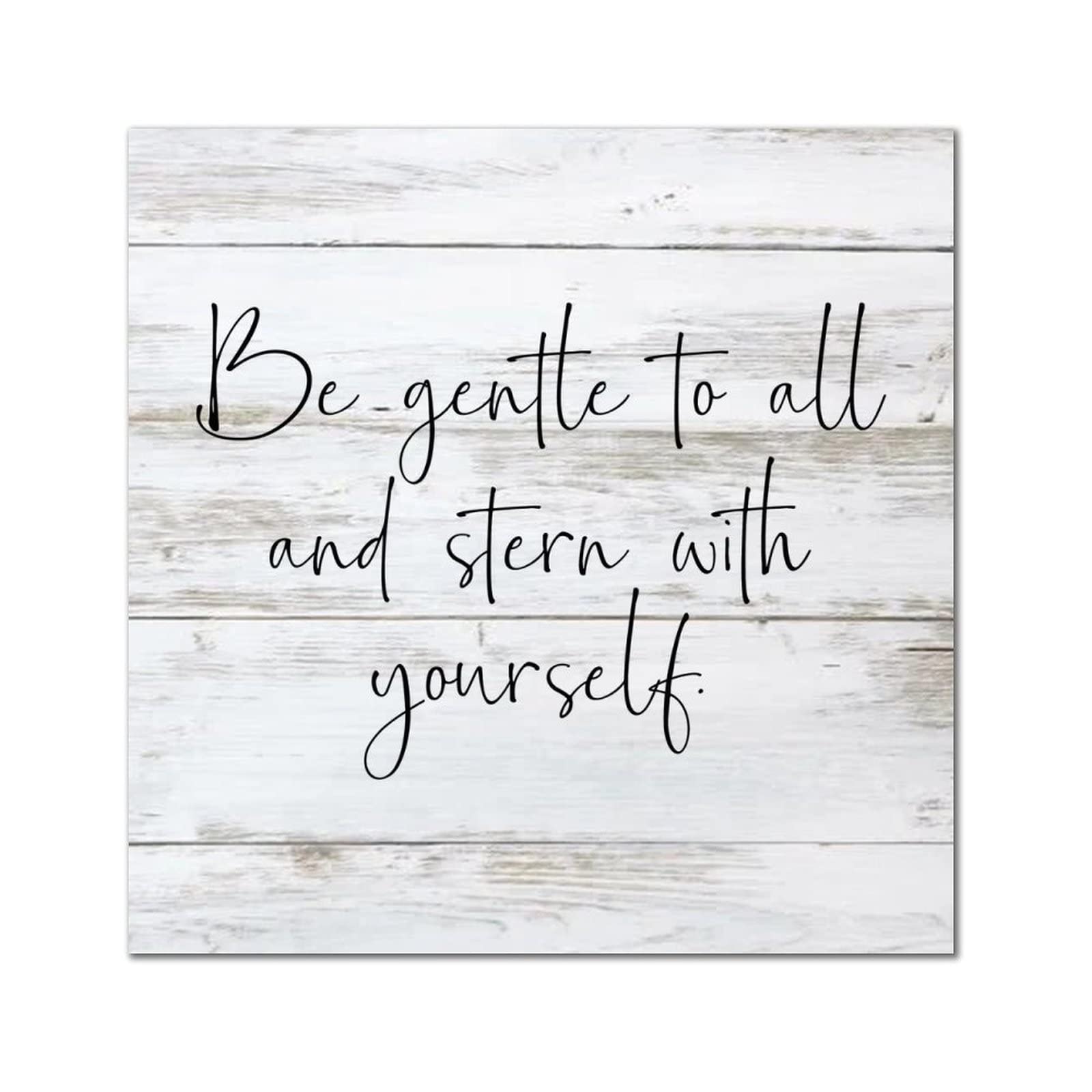 Idee cadeau pendaison de cremaillere plaque murale bois message positif
