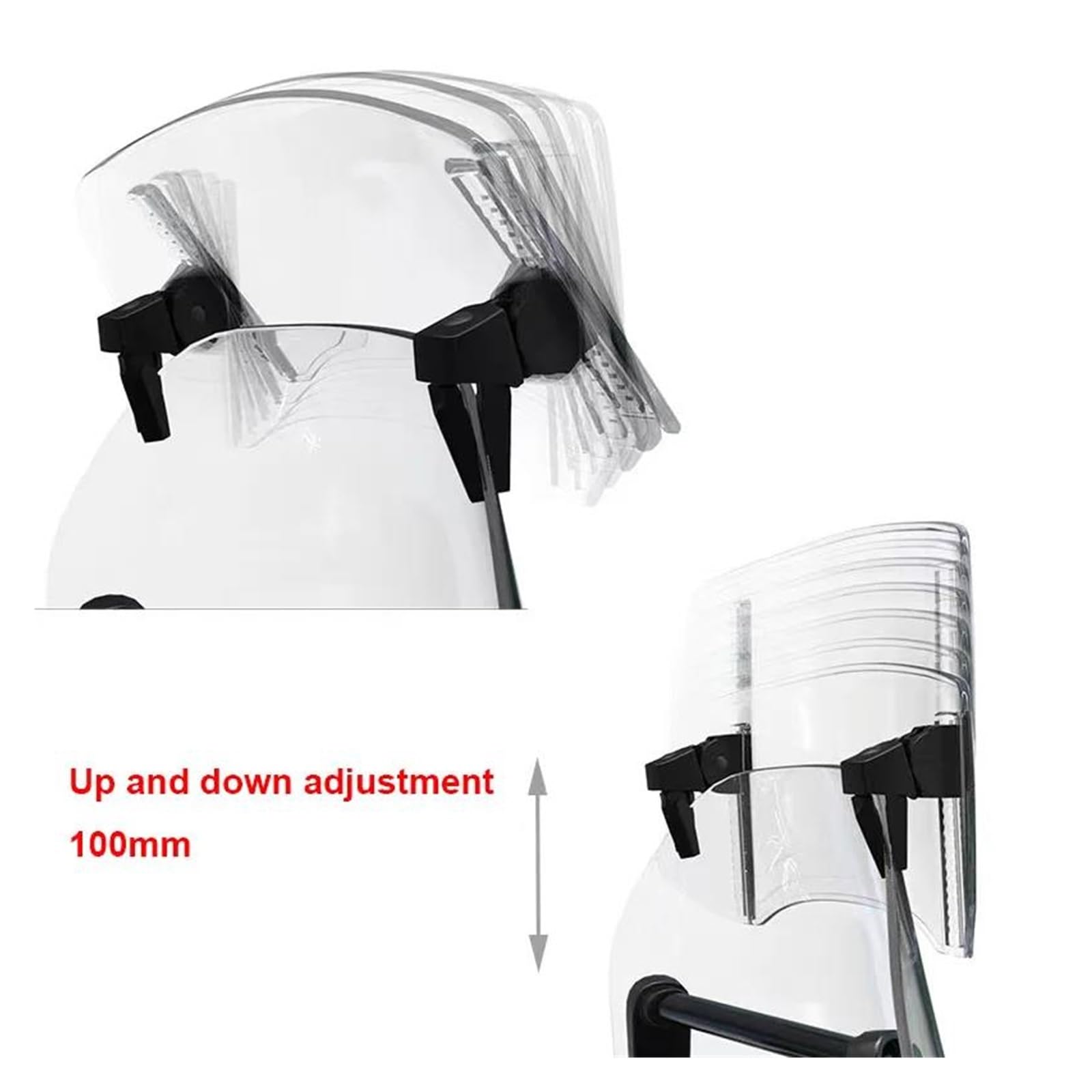 Spojler przedłużający szyba przednia Pasuje do K1200 GT R1200 RT R1200RS R1250RS K1200GT R1250RT motocykl przednia szyba Spoiler deflektor rozszerzenie Deflektor motocykla(2)