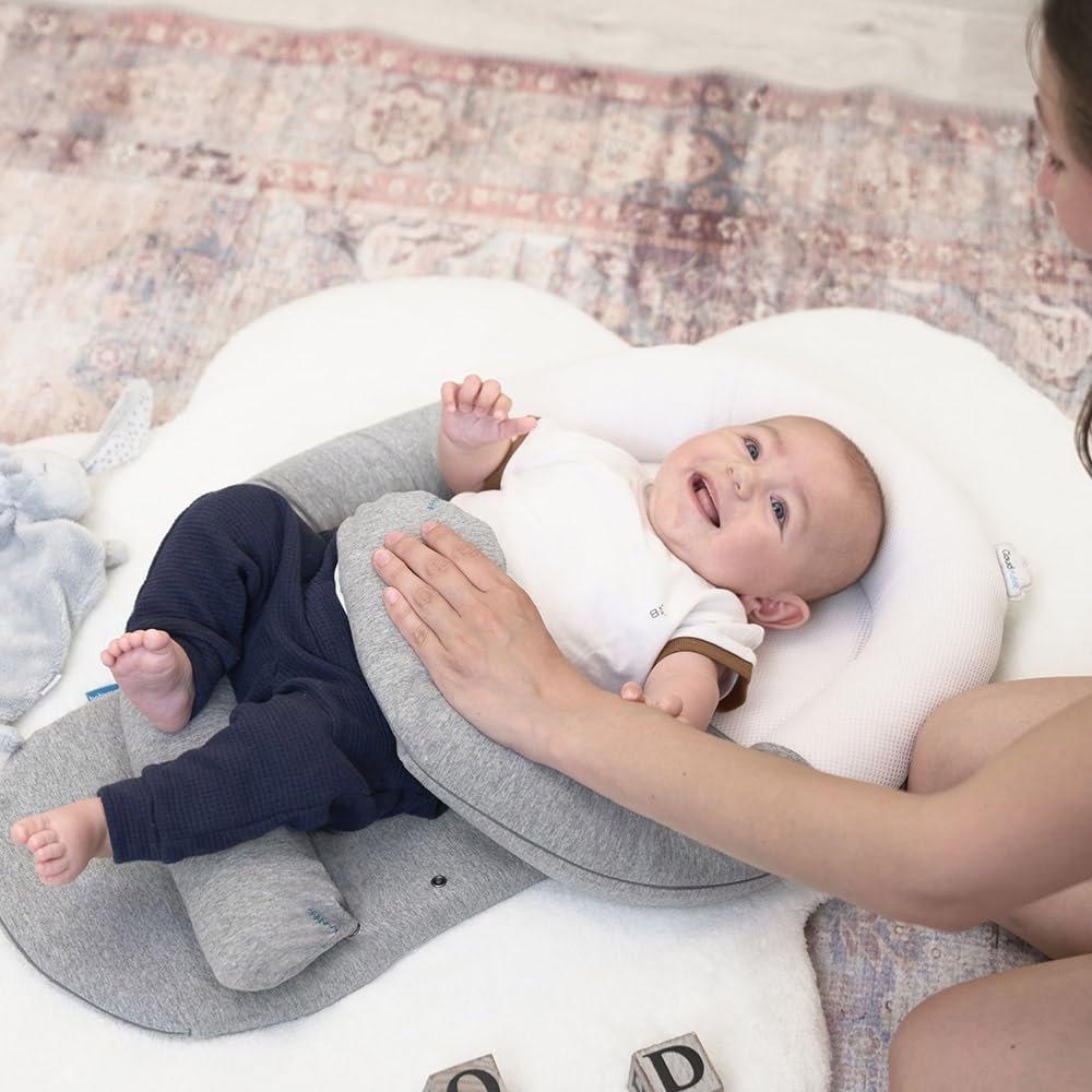 Babymoov Reductor anticólicos CloudNest Babymoov - Calentador integrado - Suave algodón bio