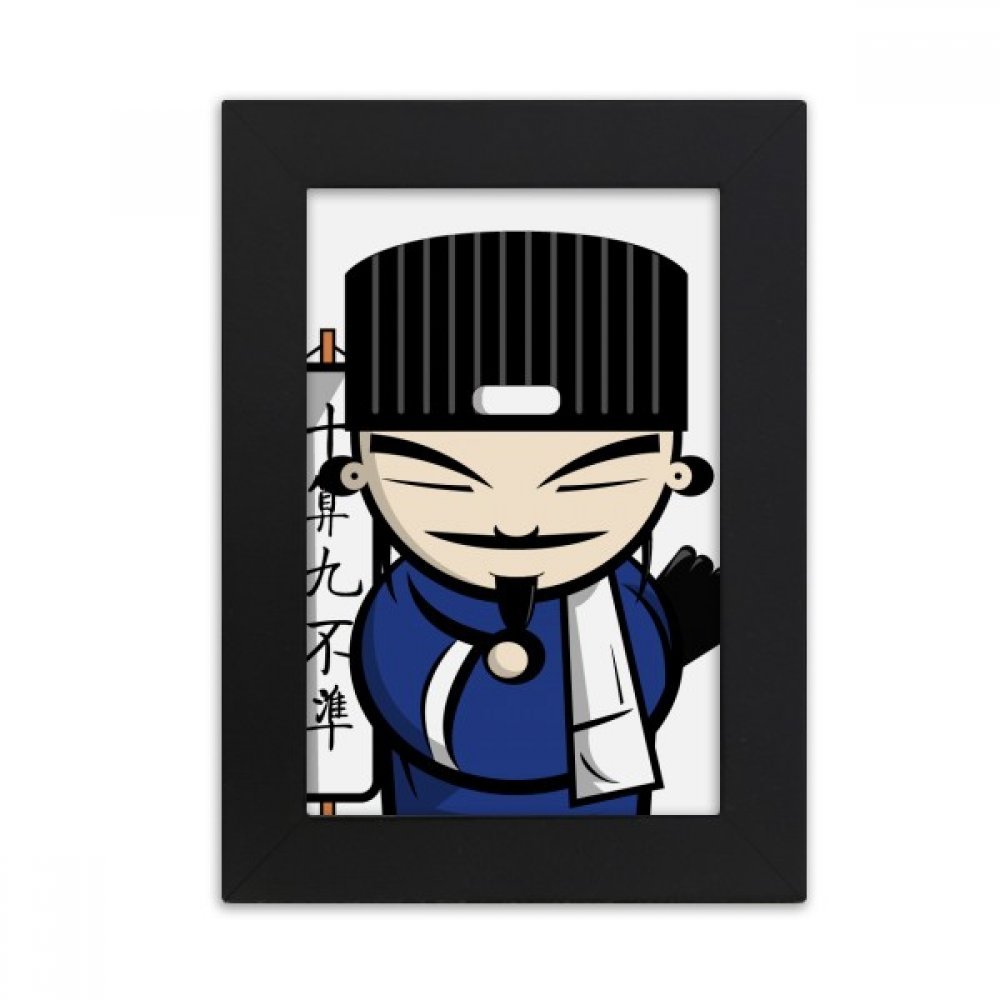 Chine chef-d'œuvre cadre photo noir pour bureau 10x15cm