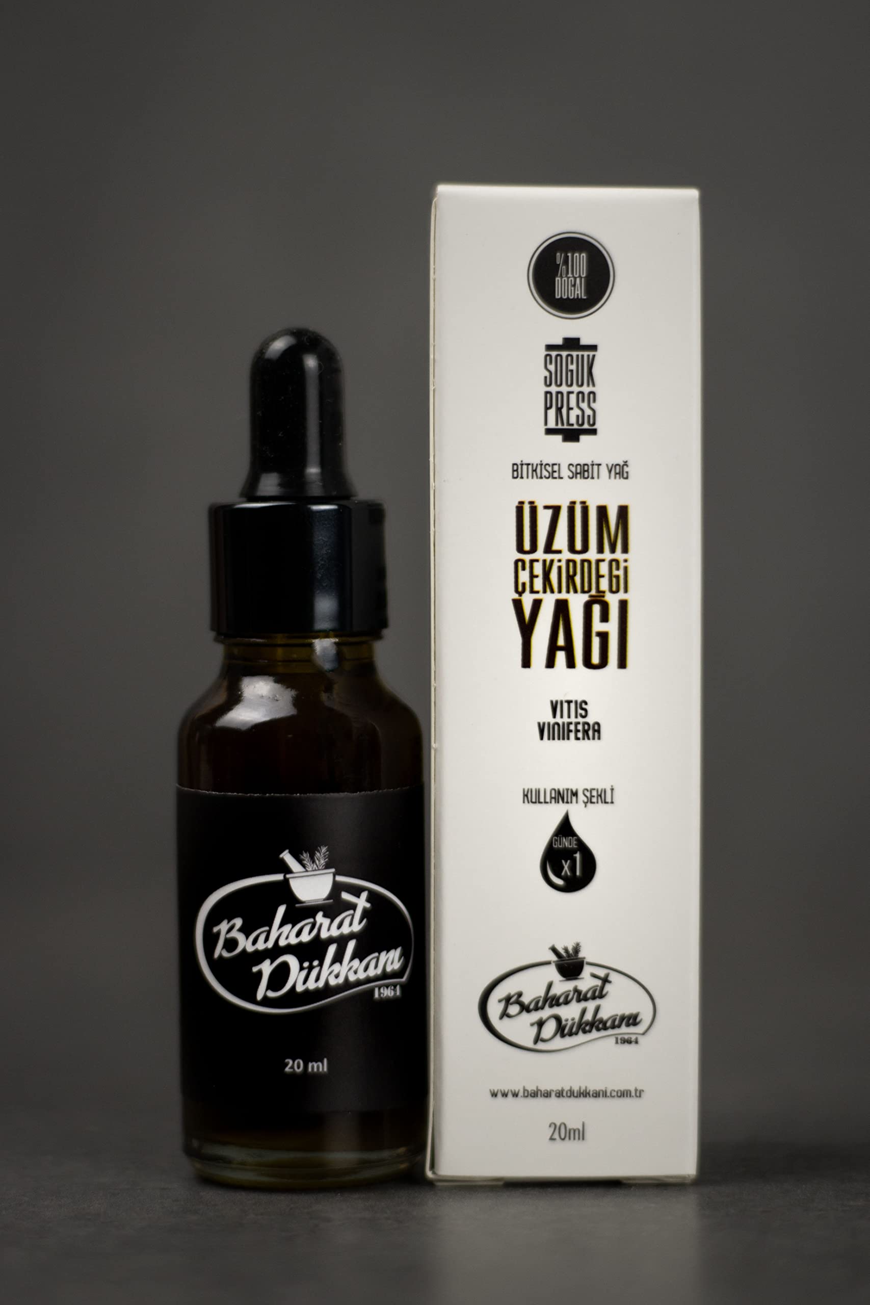Üzüm Çekirdeği Yağı 20ml