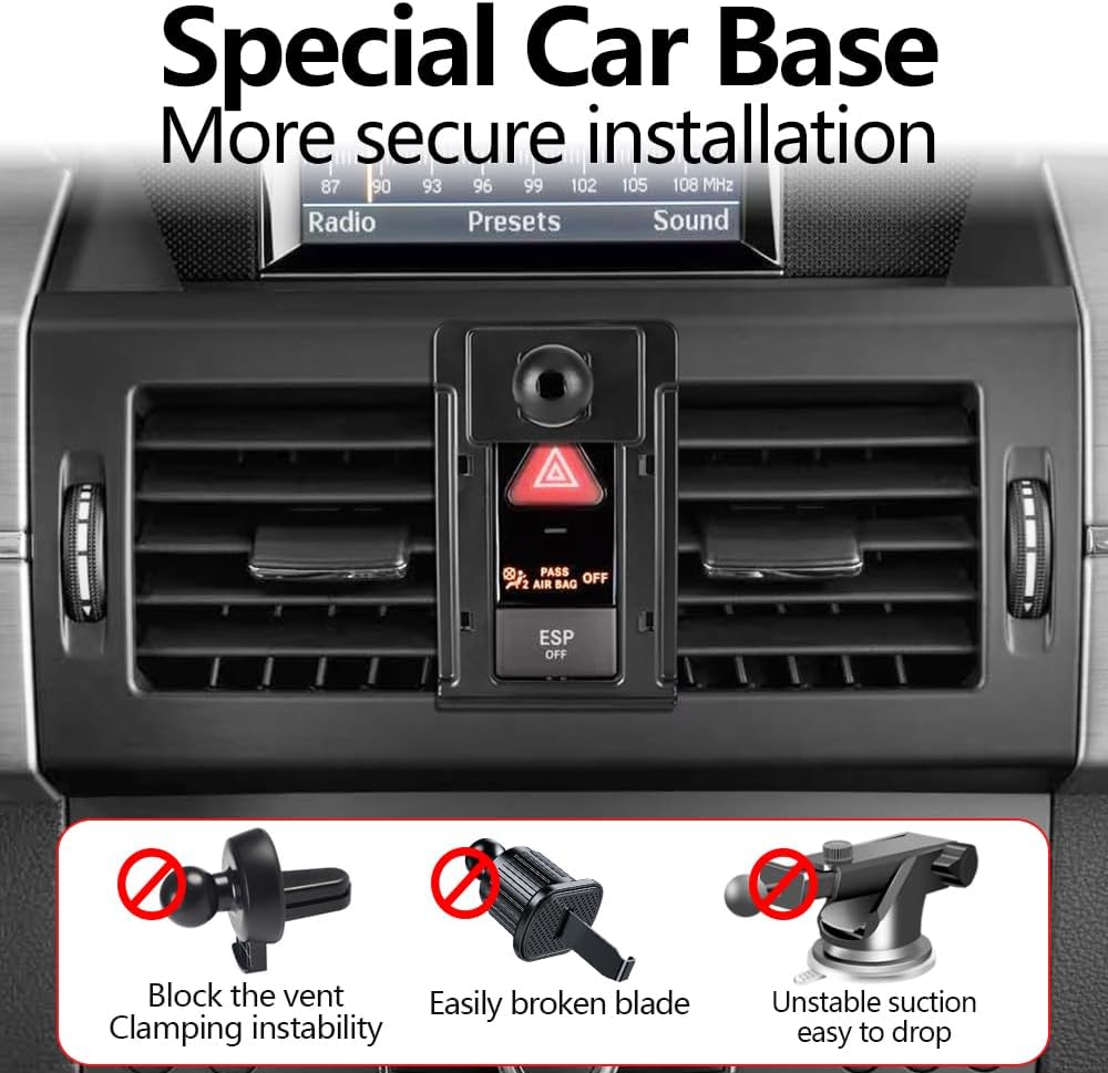 Car Phone Holder Mount for Mercedes Benz GLK Class 2010 2011 2012 GLK350 Auto Accessories Interior Decoration Mobile Cell Smartphone Bracket