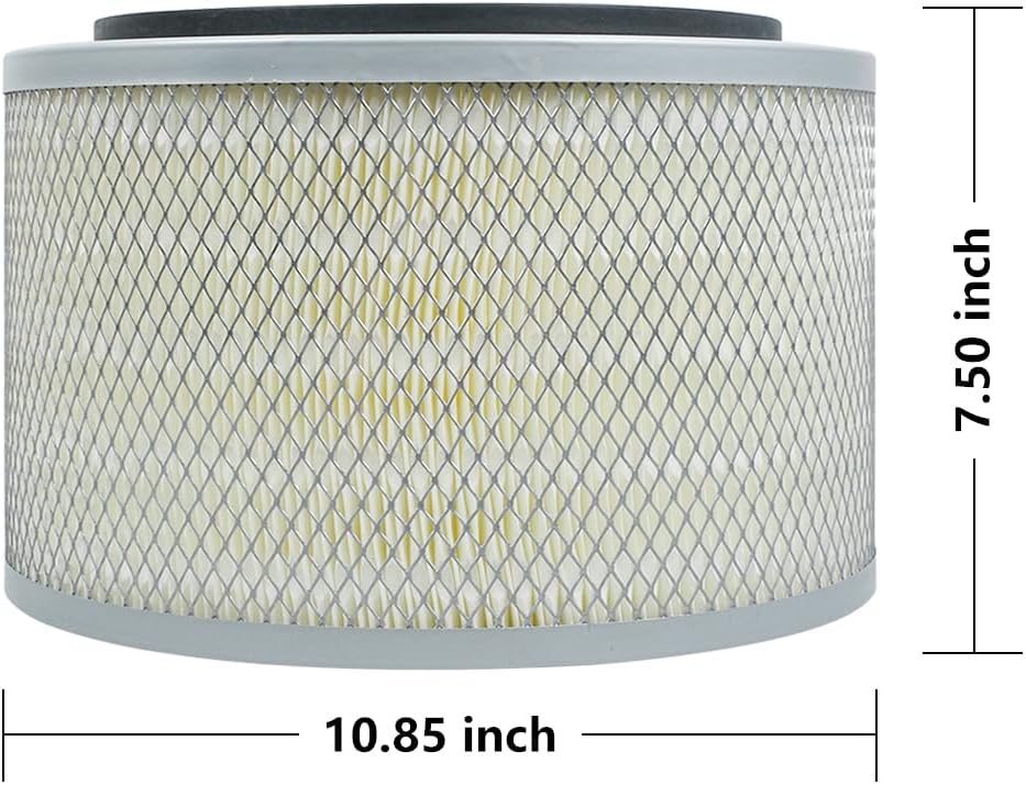 AH115833 Cab Air Filter Compatible with John Deere 3510 3520 3522 7180 7380 7350 9000 series Harvester Sidehill 4045T 6068 6081 Cummins QSK19 AGCO Replace AH168783 AF26473 P532931 AG517804