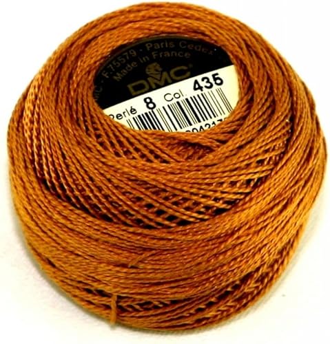 DMC Hilo de algodón Perle Tamaño 8 435 - por bola de 0.35 oz